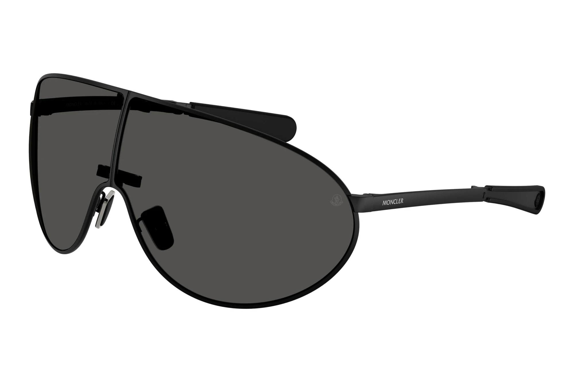 Moncler ME4007 100187 Solid GreyMatte Black Moncler ME4007 100187 Solid GreyMatte Black