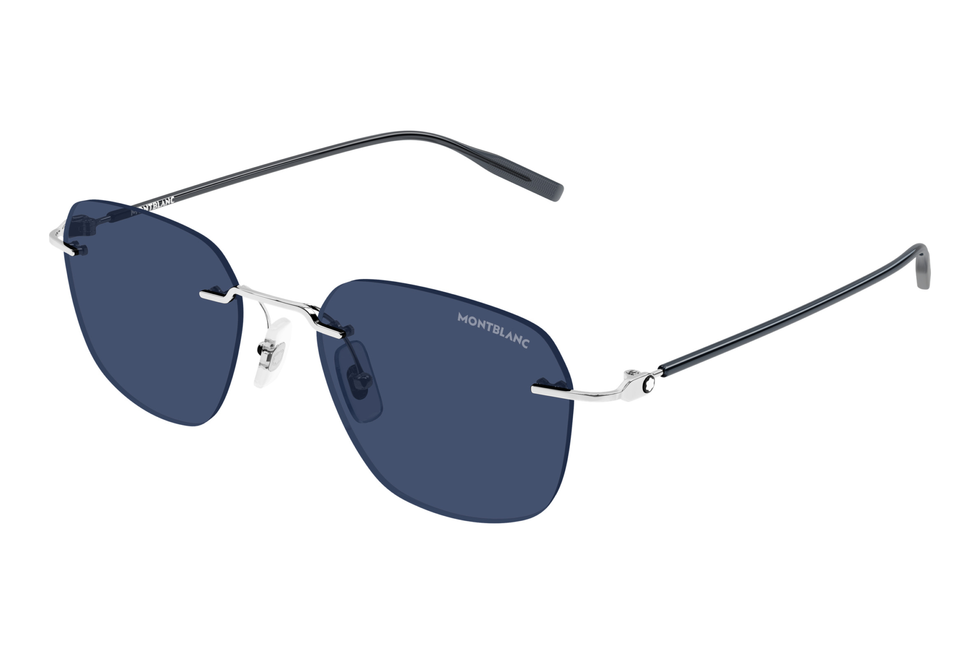 Mont Blanc MB0430S 003 SILVER Mont Blanc MB0430S 003 SILVER