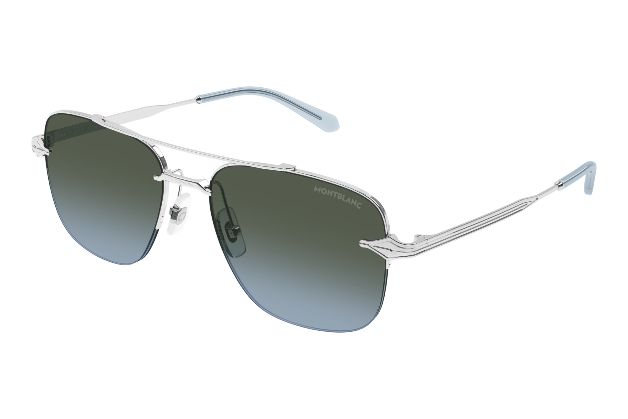 Mont Blanc MB0513S 003 SILVER Mont Blanc MB0513S 003 SILVER