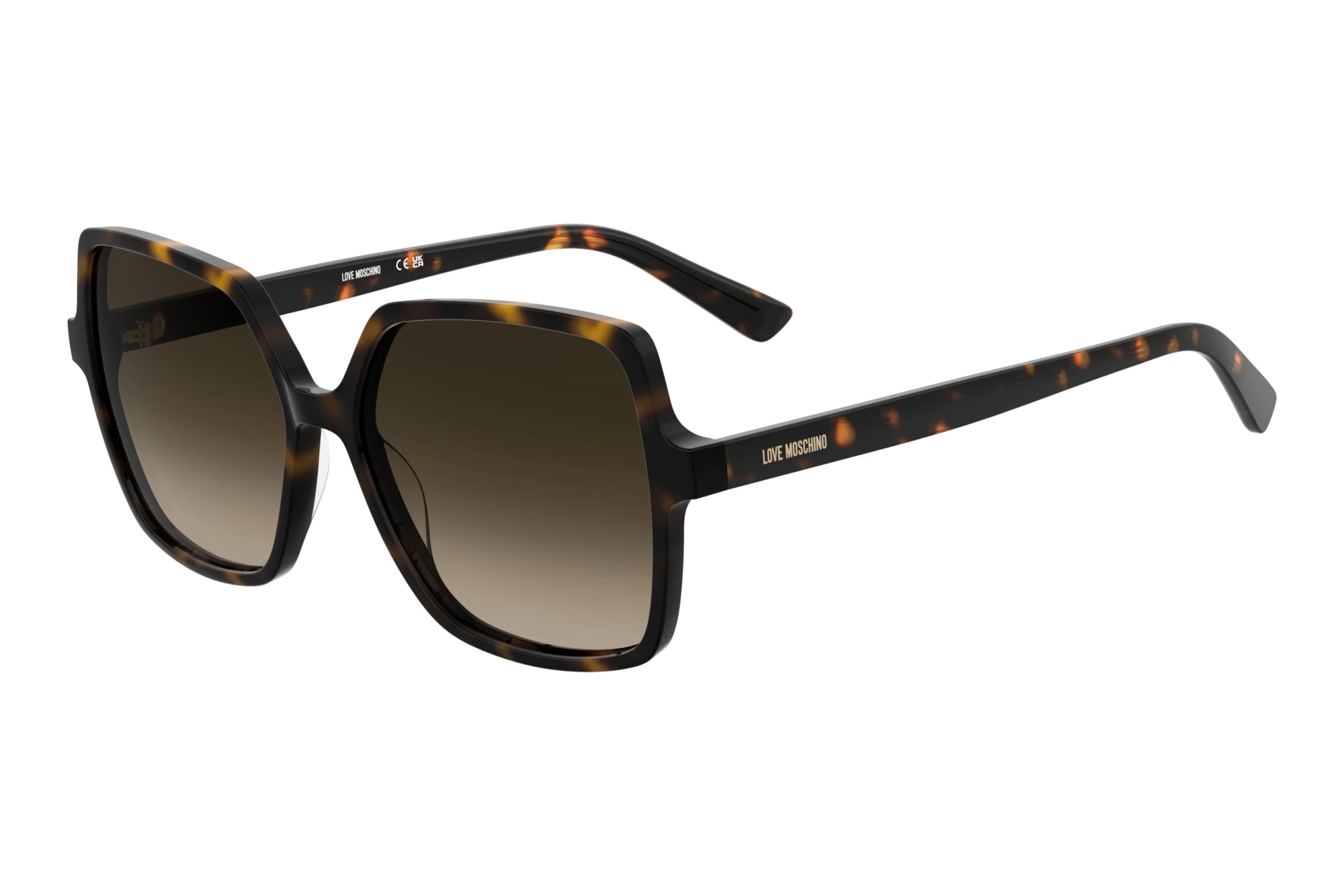Moschino MOL102/S 086/HA BROWN SHADEDHAVANA Moschino MOL102/S 086/HA BROWN SHADEDHAVANA