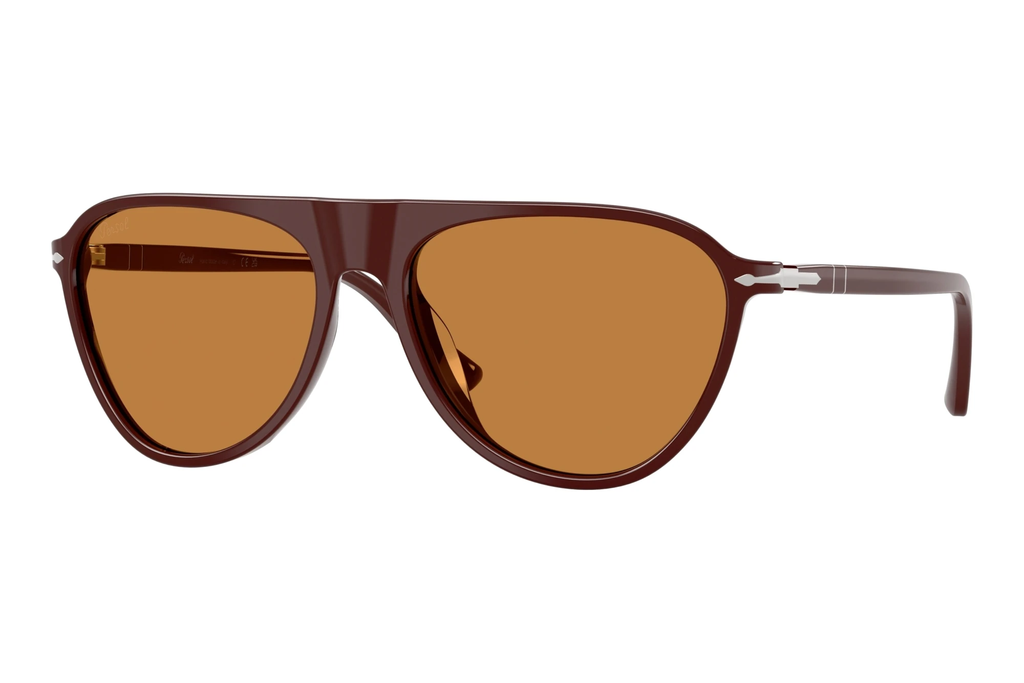 Persol PO3404S 125873 Coppery BrownSolid Bordeaux Persol PO3404S 125873 Coppery BrownSolid Bordeaux