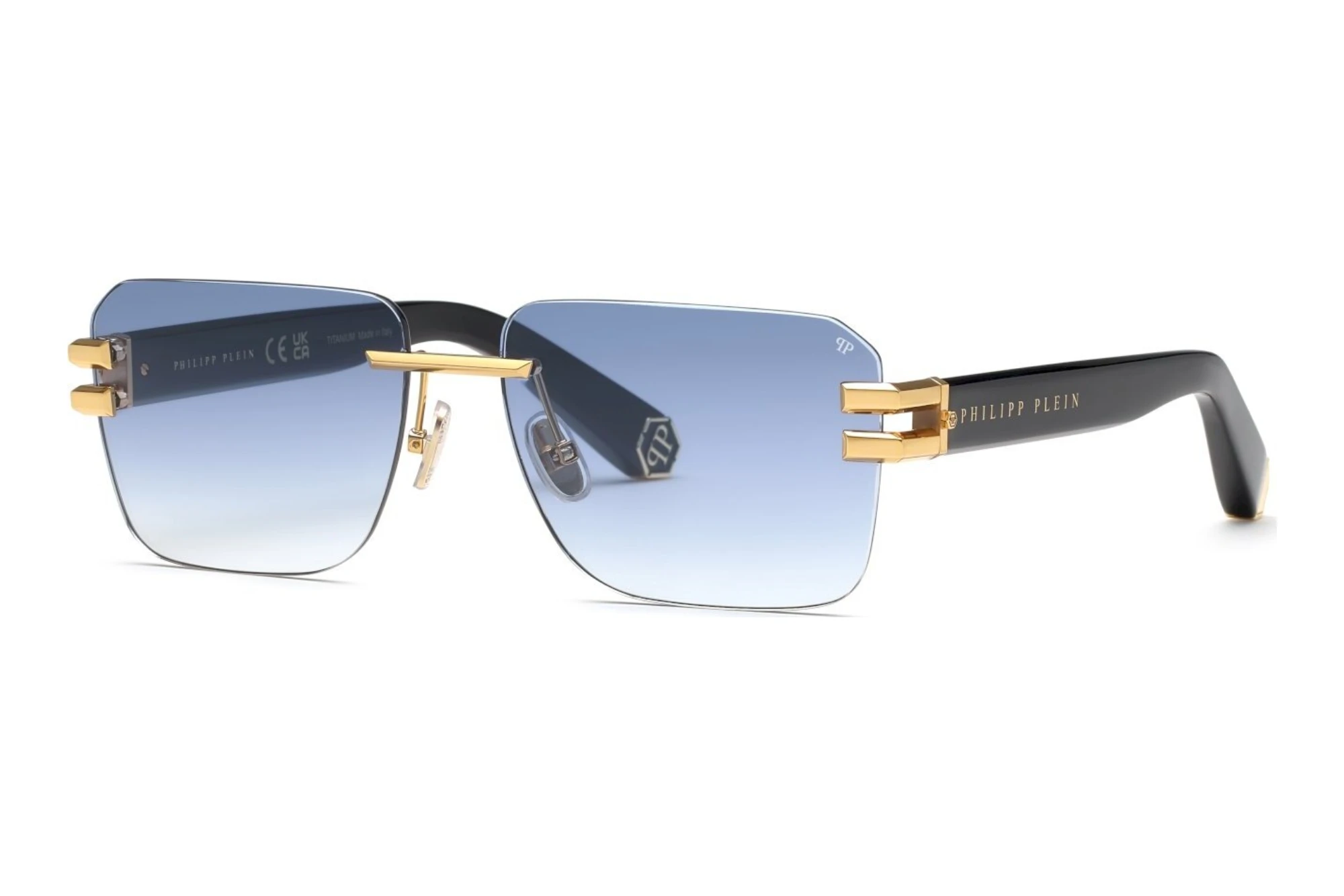 Philipp Plein SPP086M 0400 BLUE GRADIENT BLUEYELLOW GOLD Philipp Plein SPP086M 0400 BLUE GRADIENT BLUEYELLOW GOLD