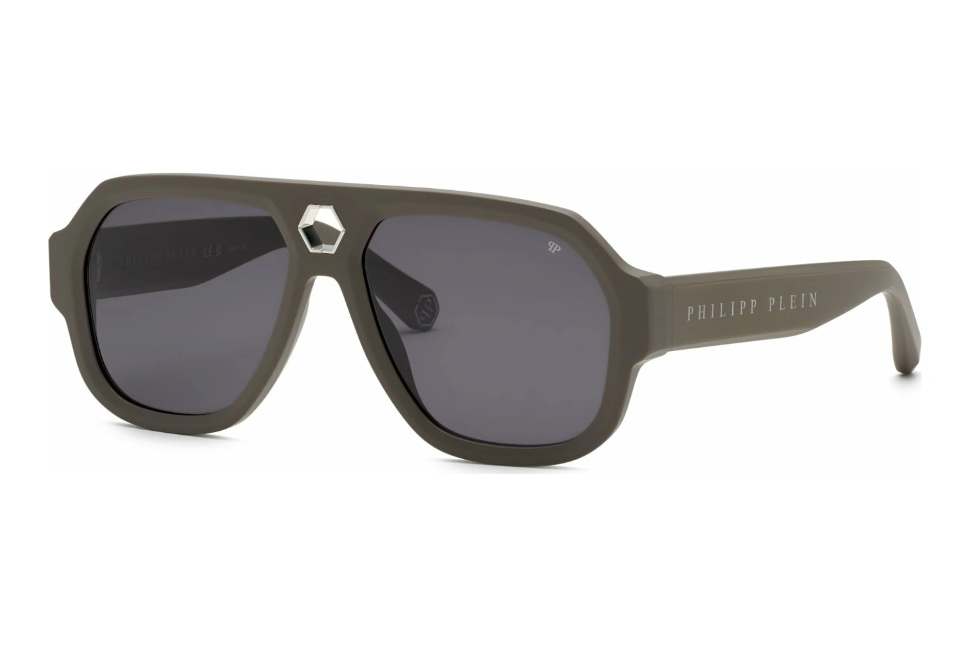 Philipp Plein SPP143 6S9M SMOKEMATT KAKI GREEN Philipp Plein SPP143 6S9M SMOKEMATT KAKI GREEN
