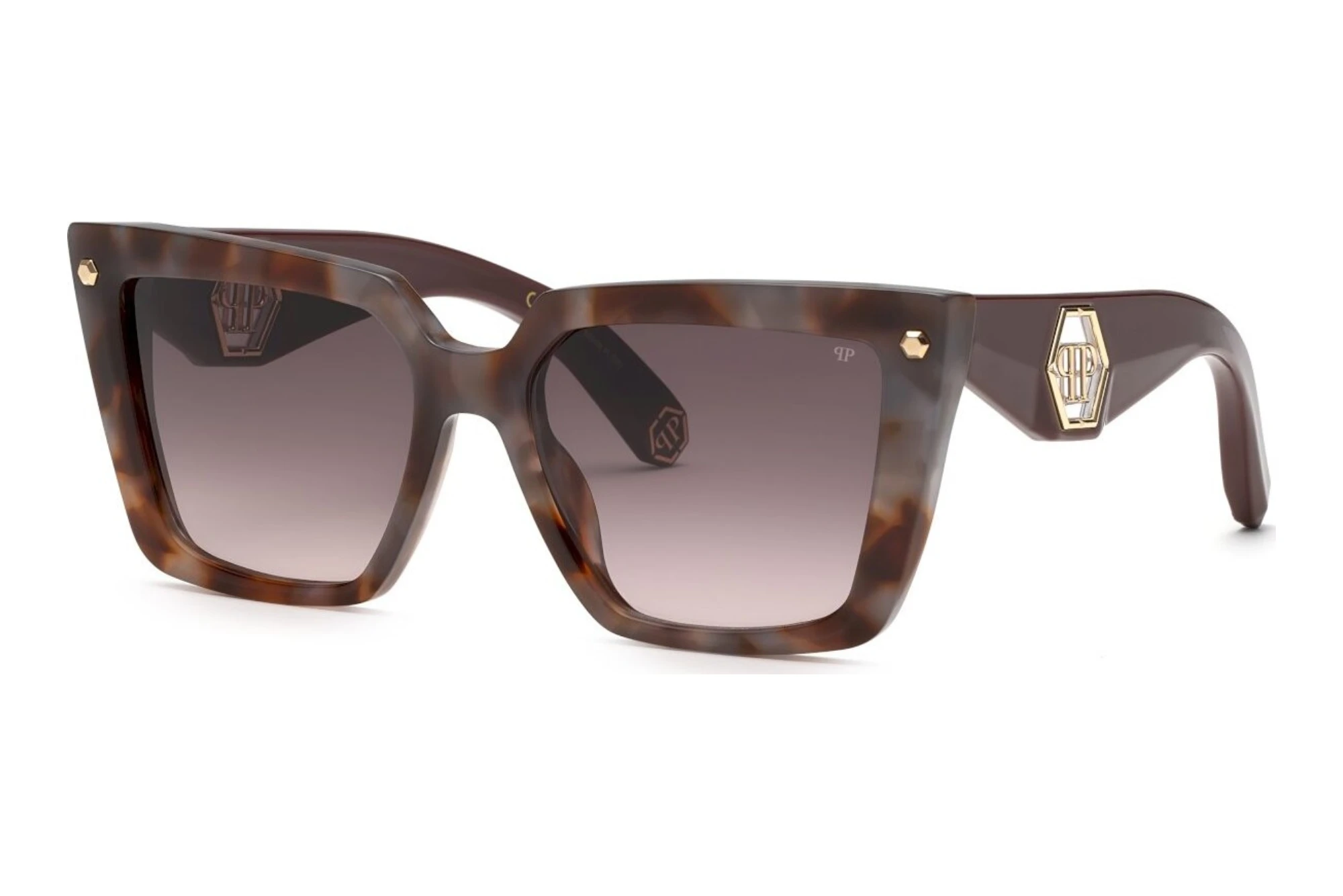 Philipp Plein SPP178 03KA BROWN GRADIENT PINKBROWN/GREY HAVANA Philipp Plein SPP178 03KA BROWN GRADIENT PINKBROWN/GREY HAVANA