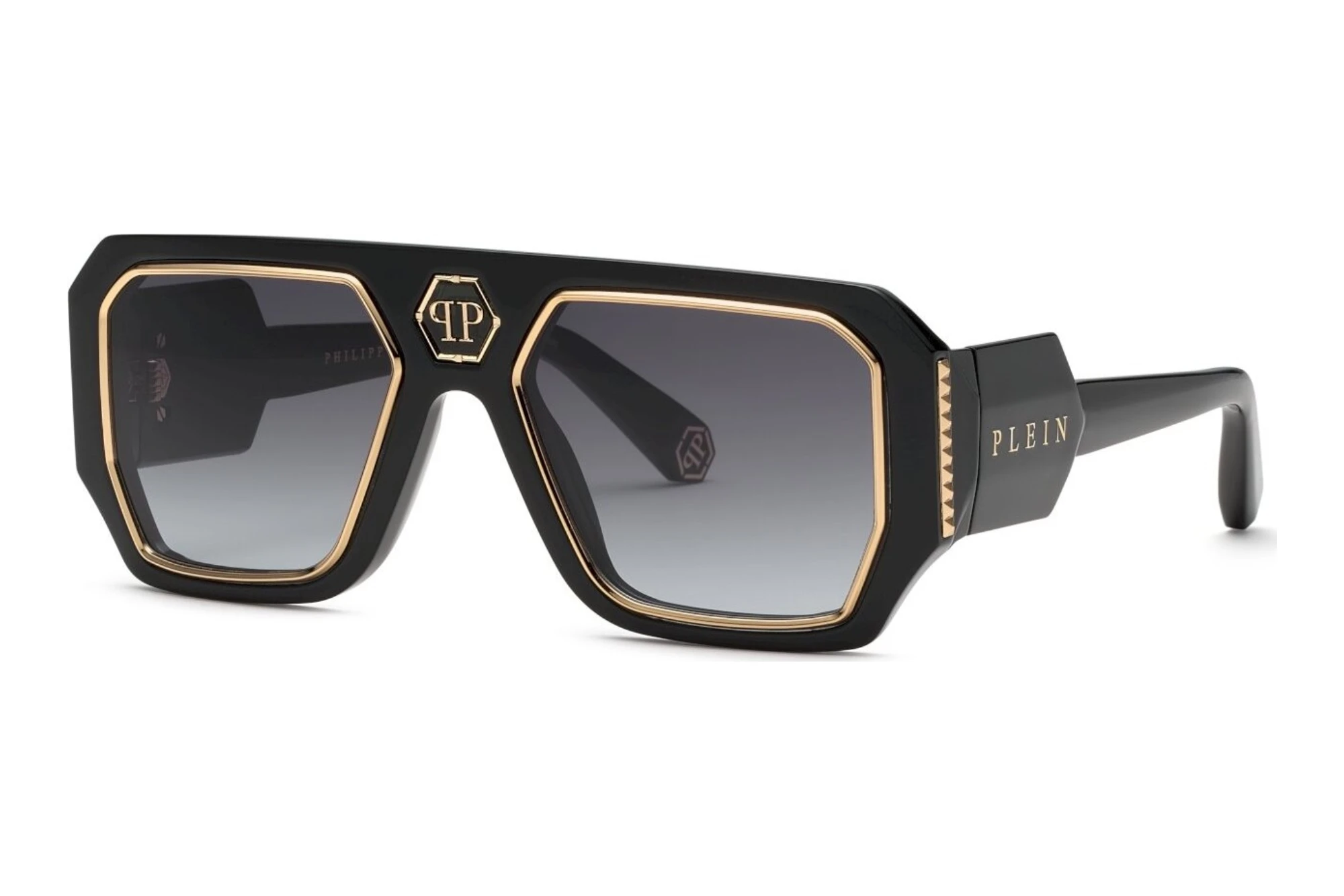 Philipp Plein SPP188 0700 SMOKE GRADIENT SMOKESHINY BLACK Philipp Plein SPP188 0700 SMOKE GRADIENT SMOKESHINY BLACK