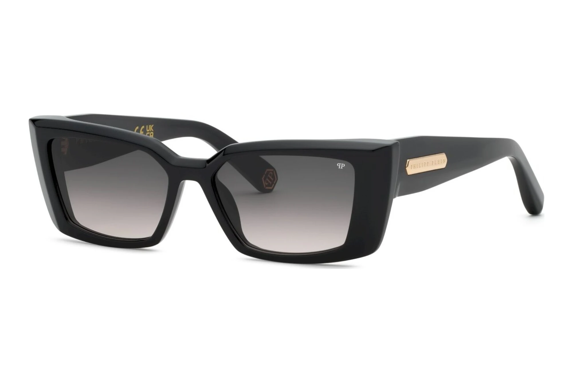 Philipp Plein SPP215M 0700 SMOKE GRADIENTSHINY BLACK Philipp Plein SPP215M 0700 SMOKE GRADIENTSHINY BLACK