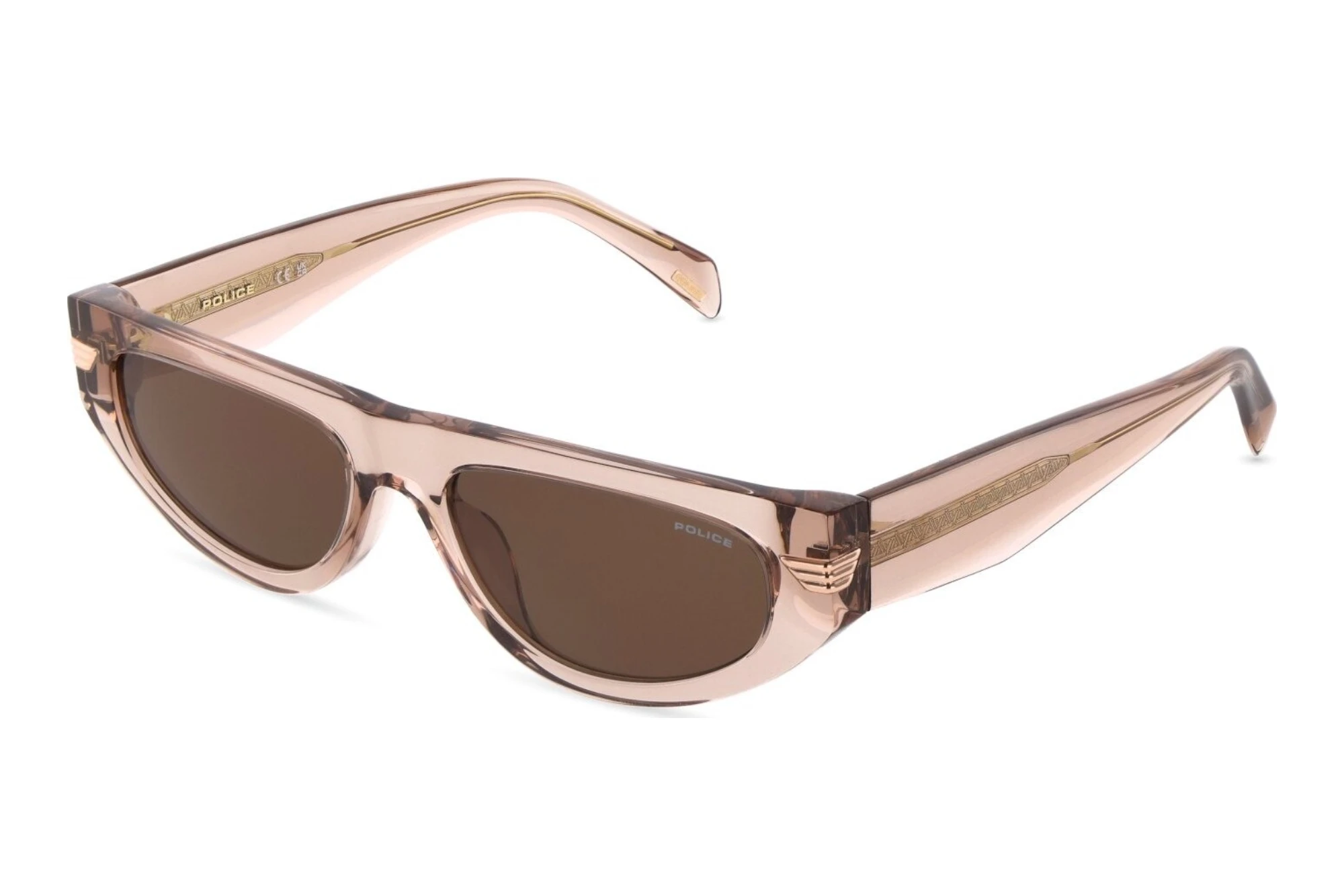 Police SPLV61 07HM BROWNSHINY TRANSP.BEIGE Police SPLV61 07HM BROWNSHINY TRANSP.BEIGE