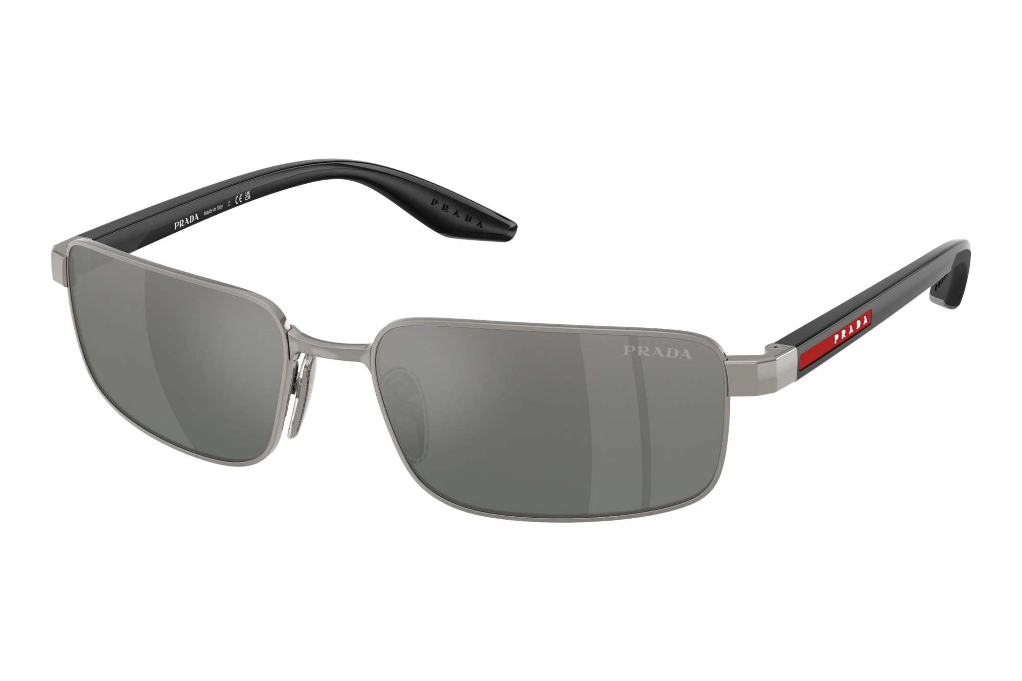 Prada Linea Rossa PS B54S 5AV41A Grey/SilverMetal Grey Prada Linea Rossa PS B54S 5AV41A Grey/SilverMetal Grey