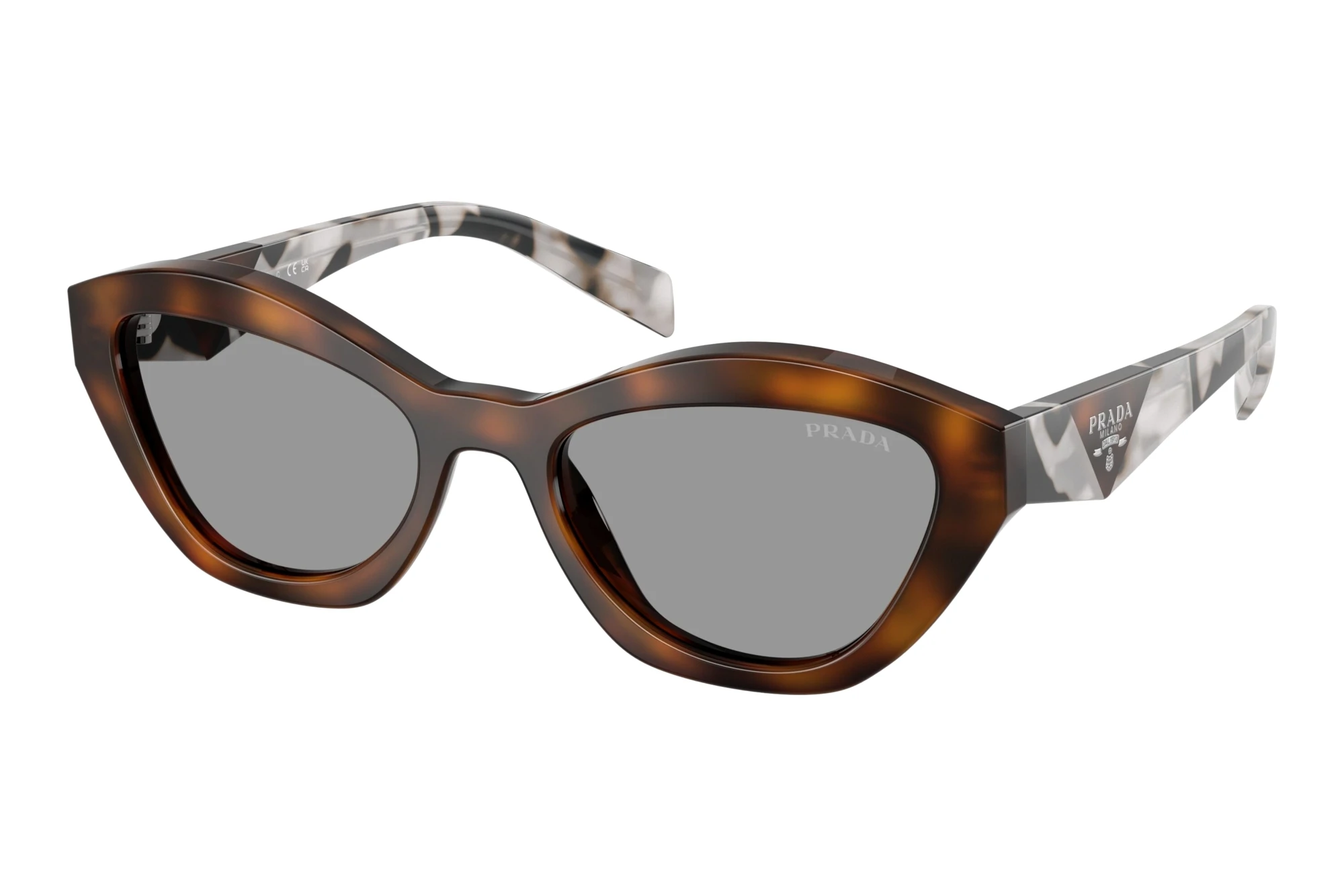 Prada PR A02S 20D50Q GreyJuniper Tortoise Prada PR A02S 20D50Q GreyJuniper Tortoise