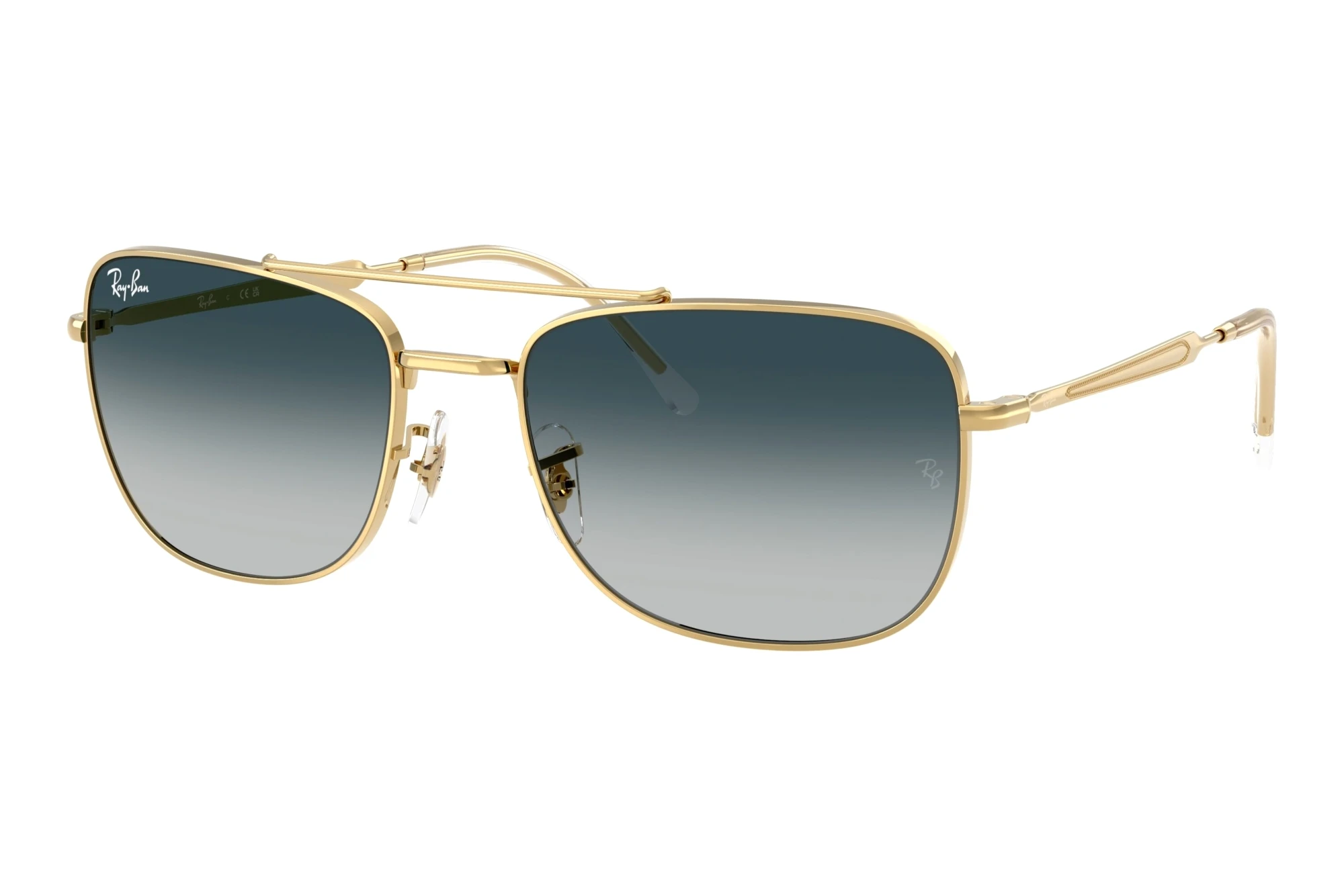 Ray-Ban RB3755 920132 Grey Gradient BluArista Gold Ray-Ban RB3755 920132 Grey Gradient BluArista Gold