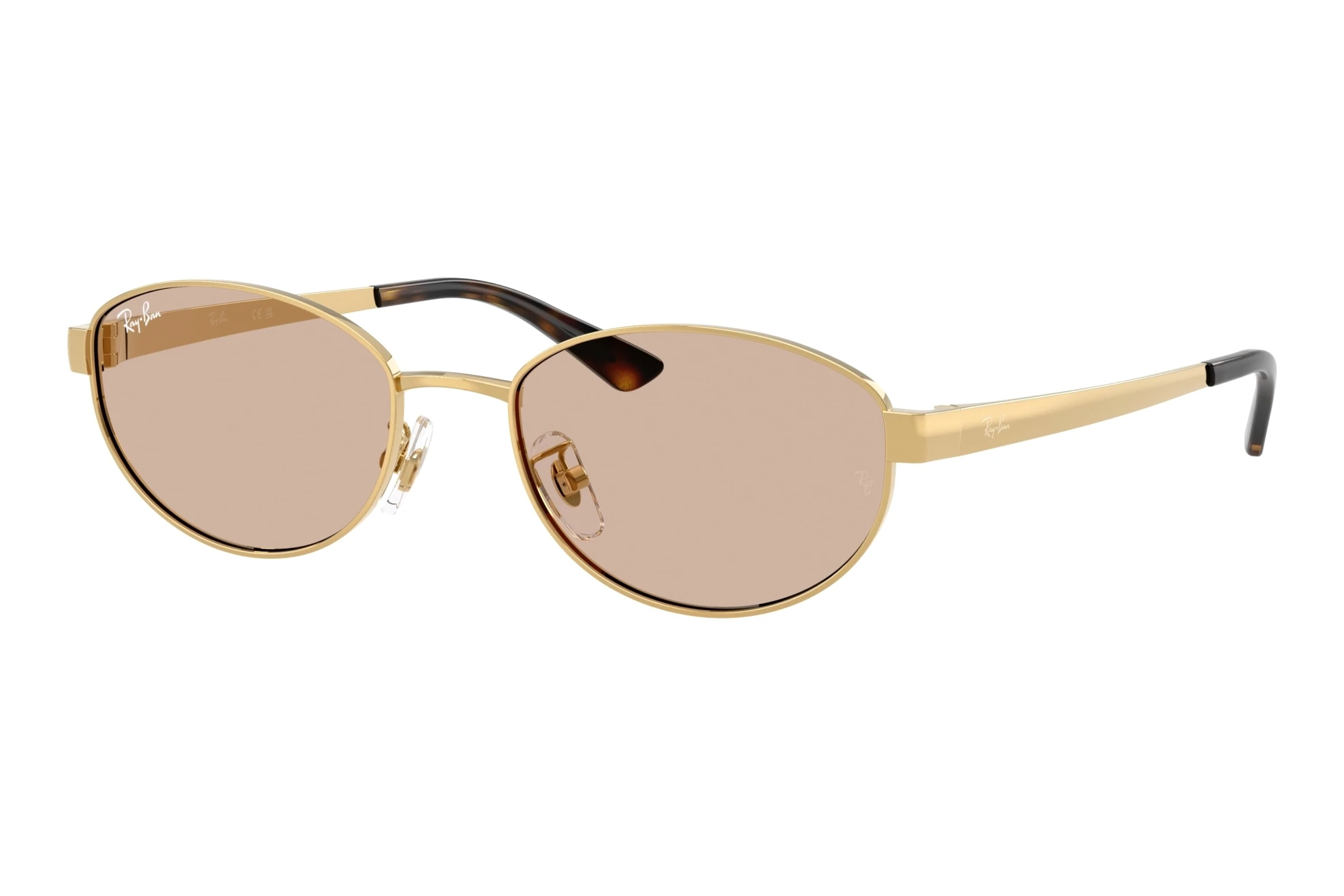 Ray-Ban RB3774D 001/3 Light BrownArista Gold Ray-Ban RB3774D 001/3 Light BrownArista Gold