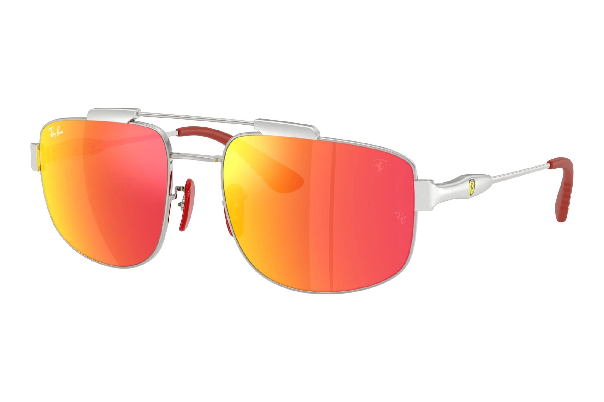 Ray-Ban RB3789M F0071D Grey Mirror RedSilver Ray-Ban RB3789M F0071D Grey Mirror RedSilver