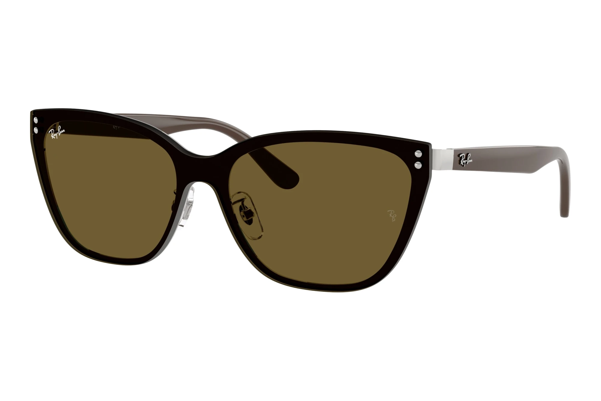Ray-Ban RB3798D 928873 Dark BrownSilver Ray-Ban RB3798D 928873 Dark BrownSilver