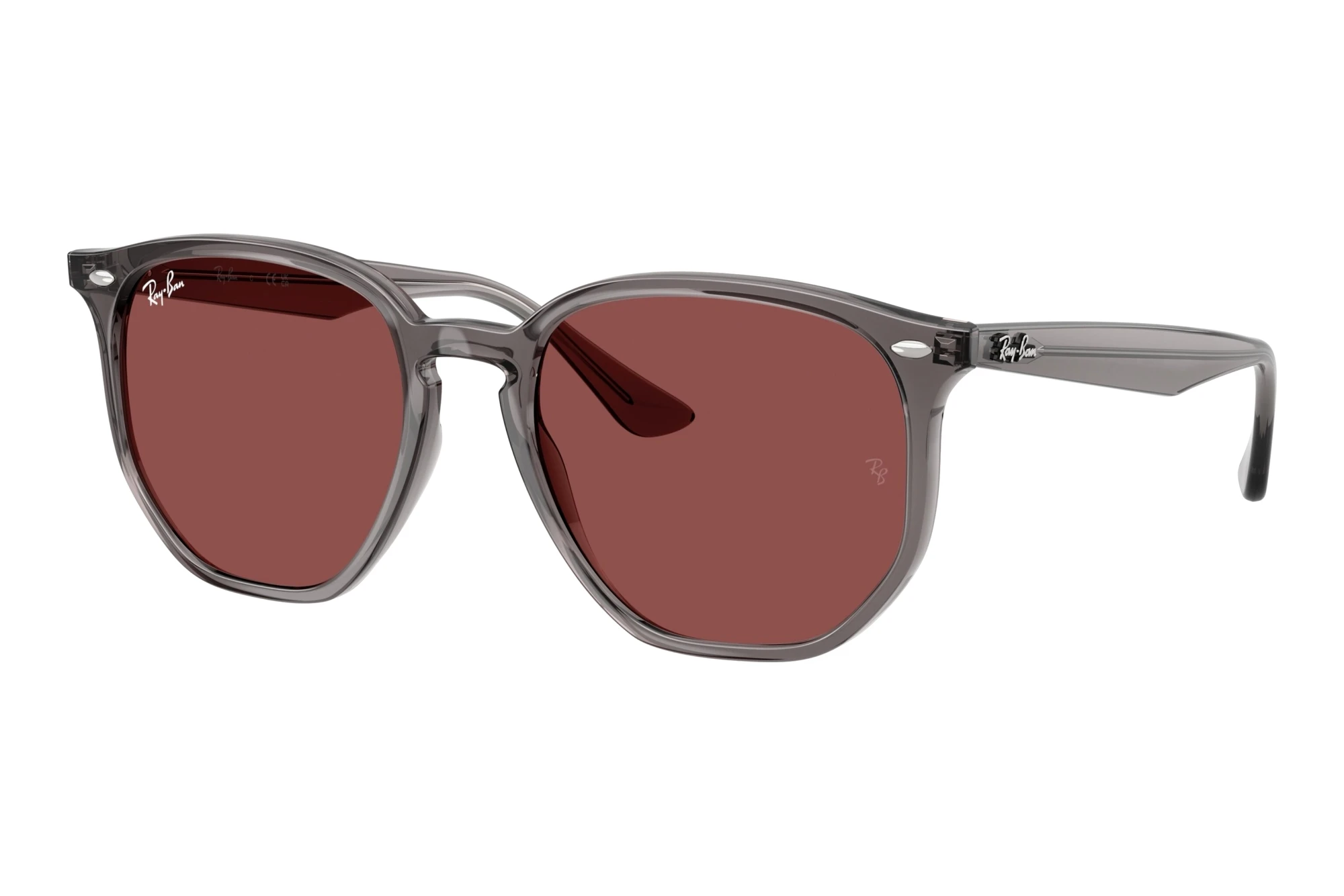 Ray-Ban RB4306 687375 Dark VioletOpal Grey Ray-Ban RB4306 687375 Dark VioletOpal Grey