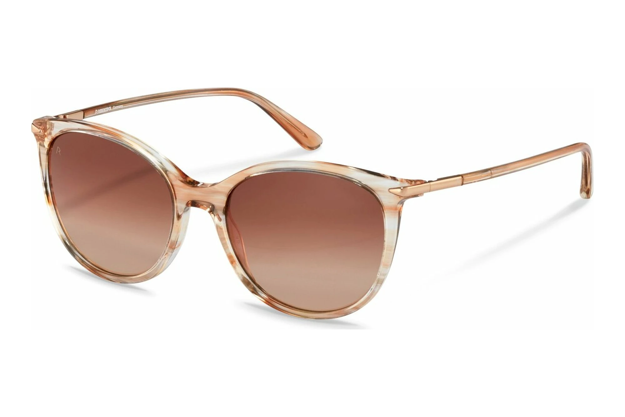 Rodenstock R3322 A165 BROWNrose structured, rose gold Rodenstock R3322 A165 BROWNrose structured, rose gold