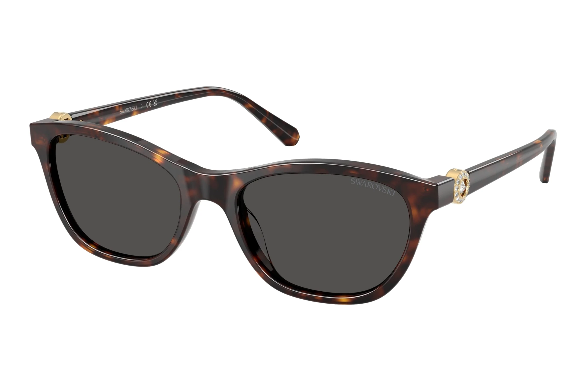 Swarovski SK6070 100287 Dark GreyHavana Swarovski SK6070 100287 Dark GreyHavana