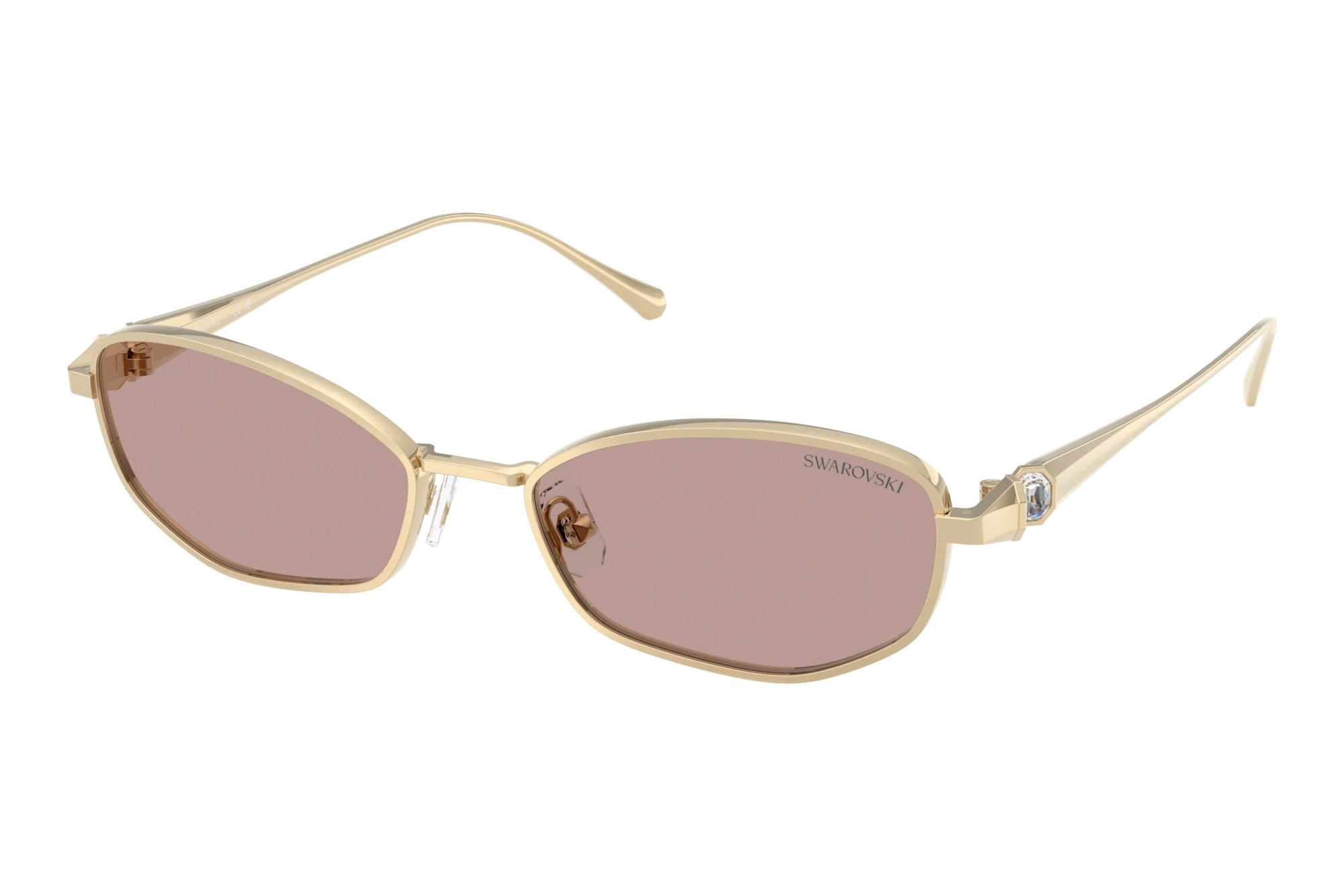 Swarovski SK7042 40467N Light Purple BrownPale Gold Swarovski SK7042 40467N Light Purple BrownPale Gold