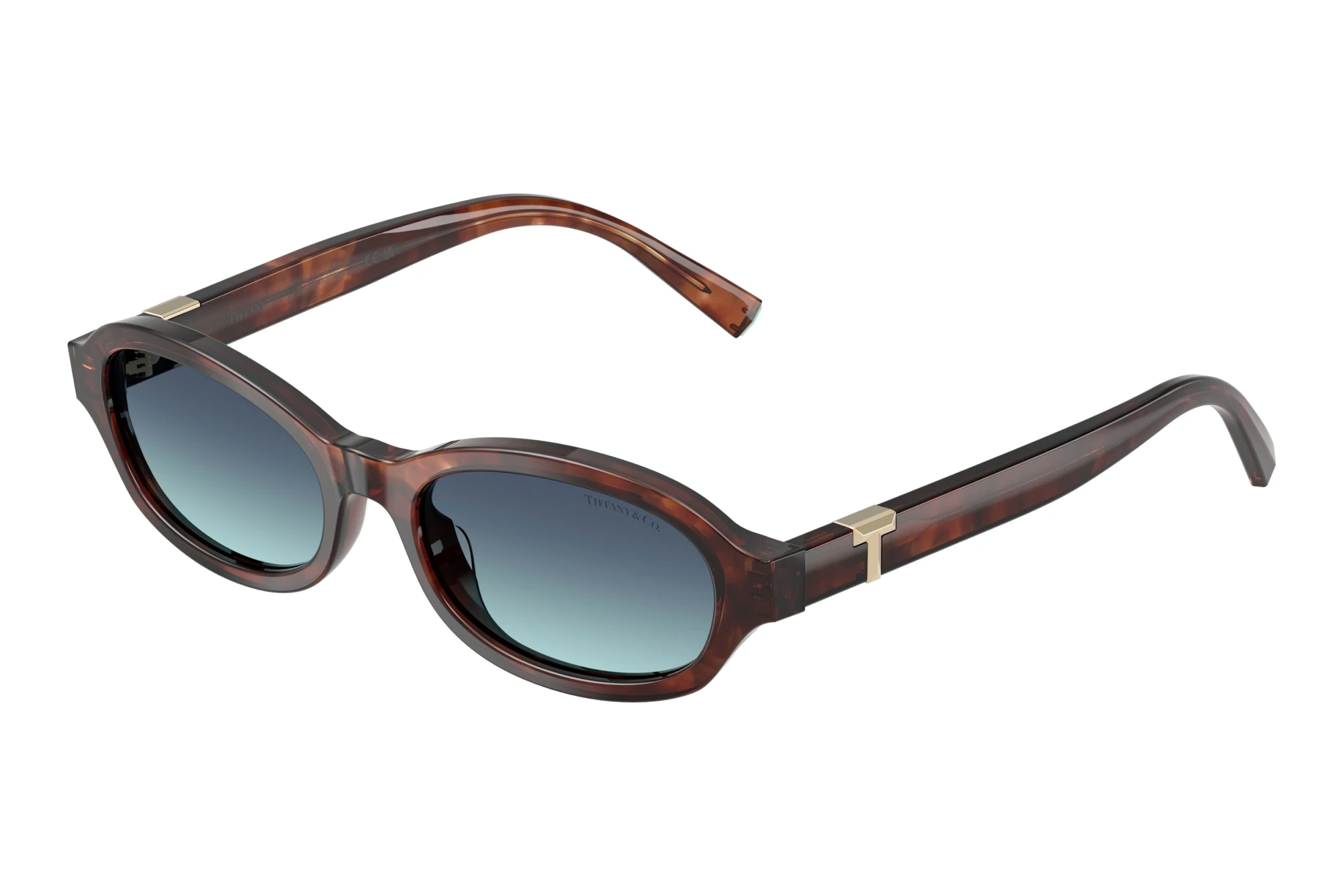 Tiffany TF4270U 84219S Azure Gradient BlueSpotted Brown Havana Tiffany TF4270U 84219S Azure Gradient BlueSpotted Brown Havana