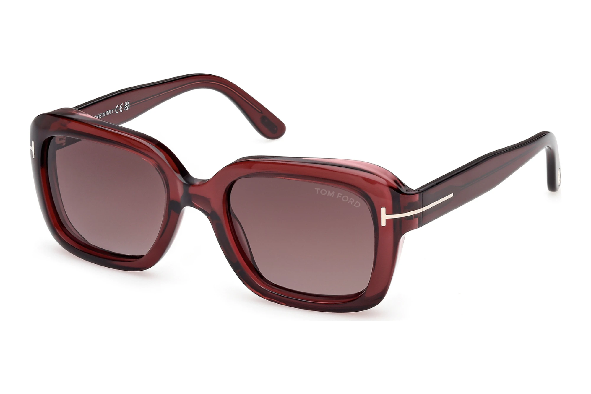 Tom Ford FT1283 69T bordeaux verlaufendBordeaux Glänzend Tom Ford FT1283 69T bordeaux verlaufendBordeaux Glänzend