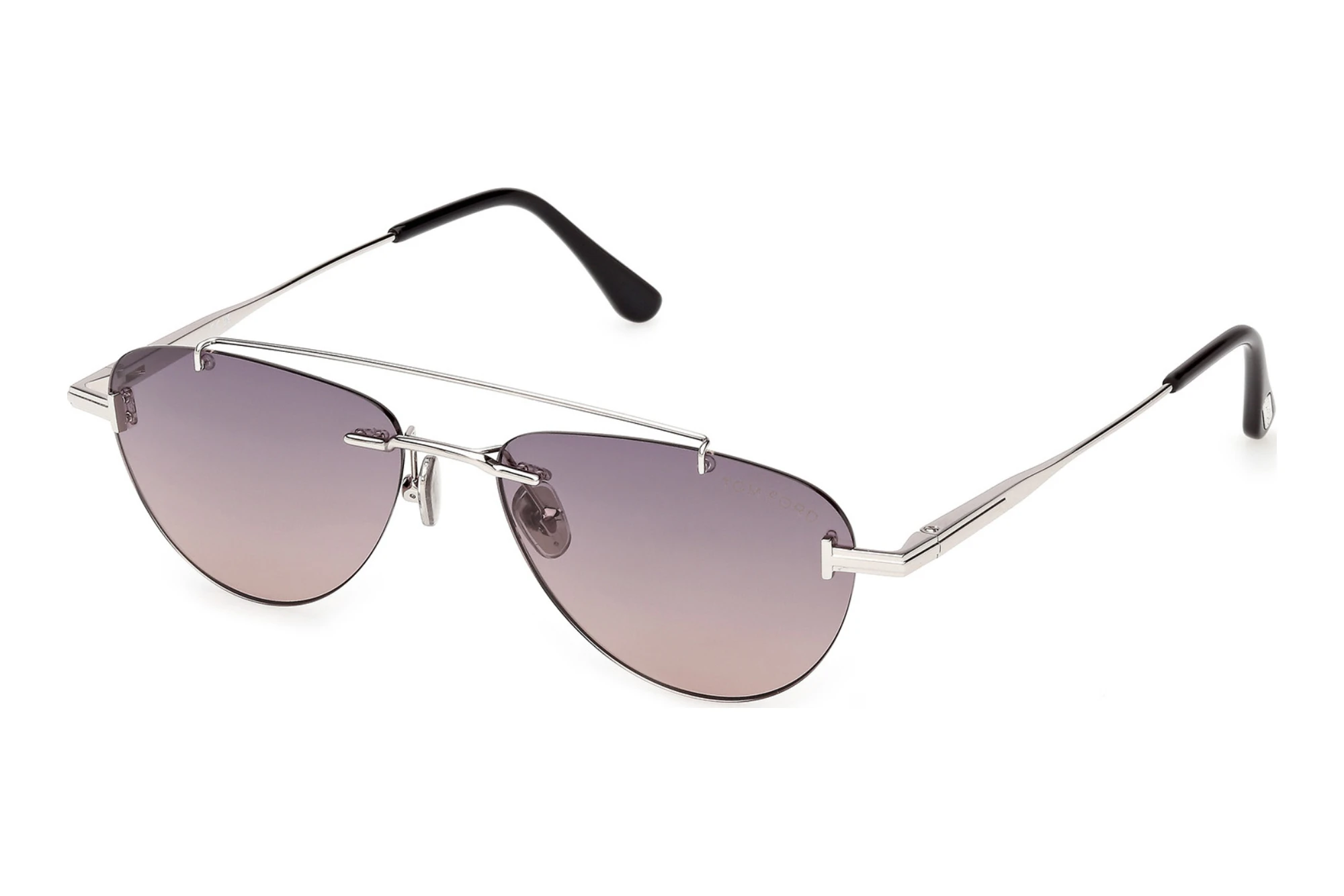 Tom Ford FT1356 16B grau verlaufendGlänzend Palladium Tom Ford FT1356 16B grau verlaufendGlänzend Palladium