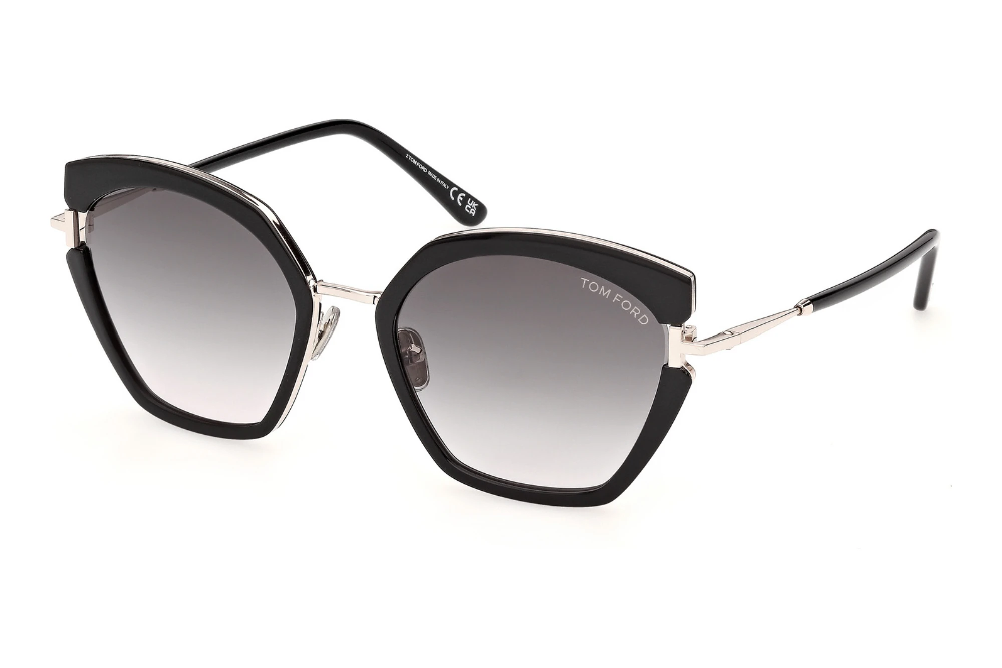 Tom Ford FT1419 01B grau verlaufendGlänzend Schwarz Tom Ford FT1419 01B grau verlaufendGlänzend Schwarz