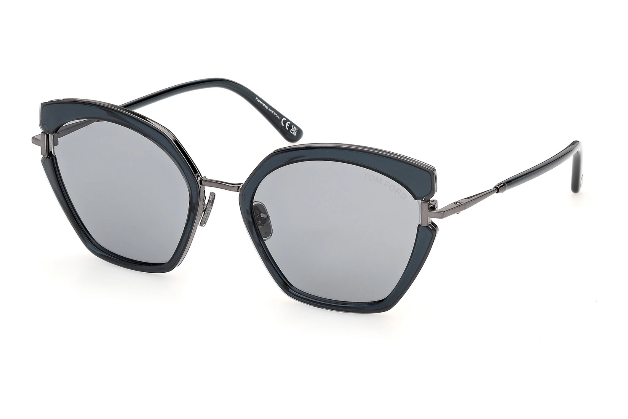 Tom Ford FT1419 87A grauGlänzend Türkis Tom Ford FT1419 87A grauGlänzend Türkis