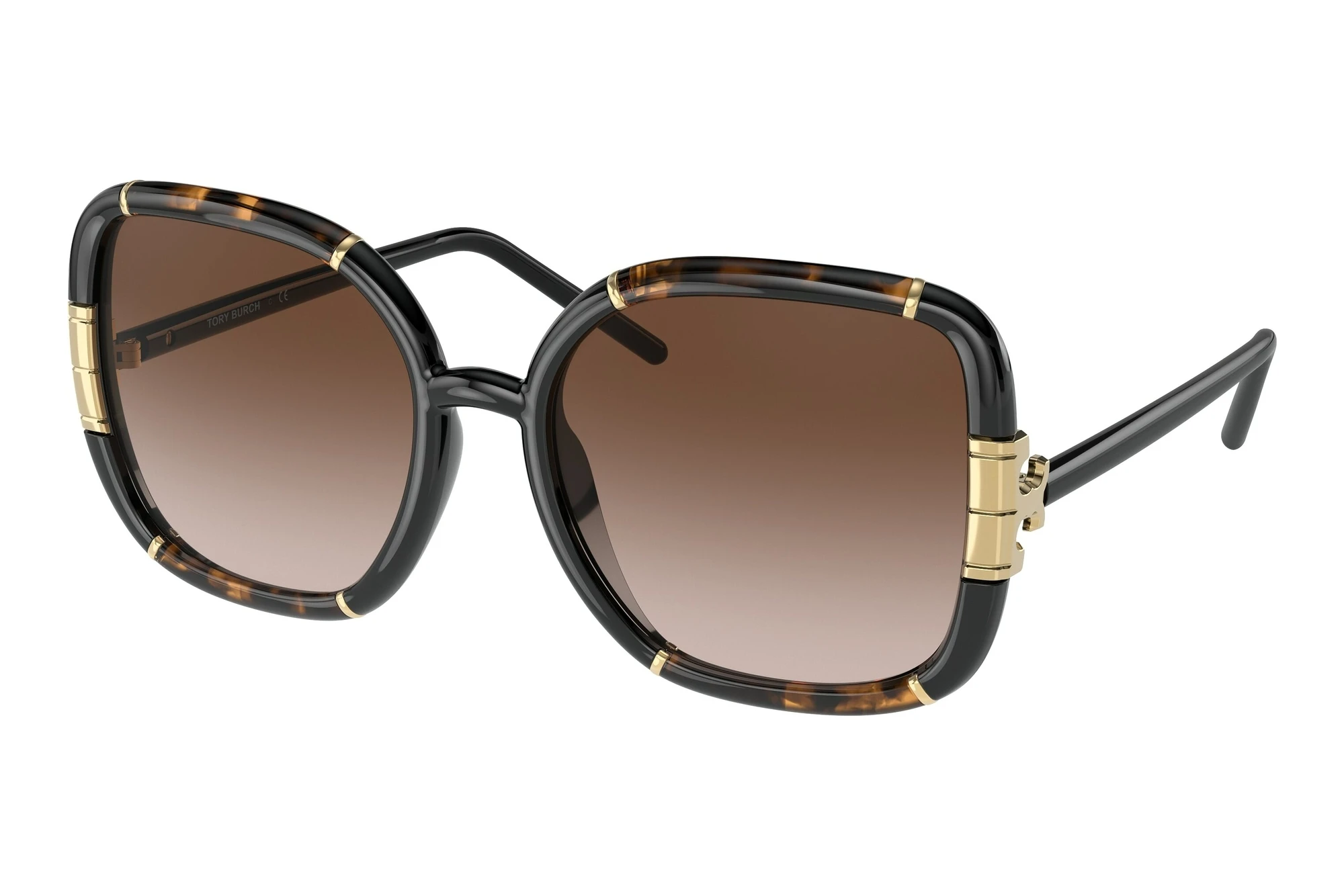 Tory Burch TY9071U 189613 Brown GardientDark Tortoise/Black Tory Burch TY9071U 189613 Brown GardientDark Tortoise/Black
