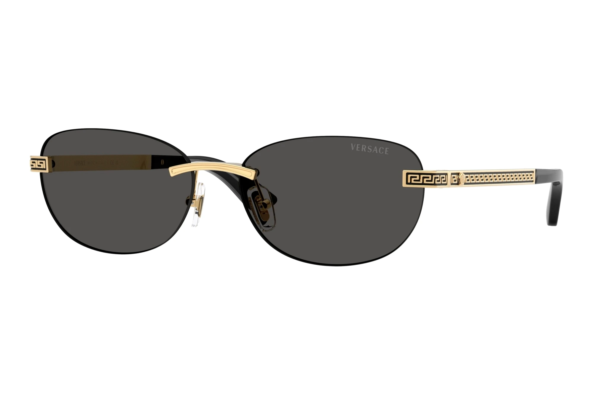 Versace VE2307 152387 Dark GreyGold Versace Versace VE2307 152387 Dark GreyGold Versace