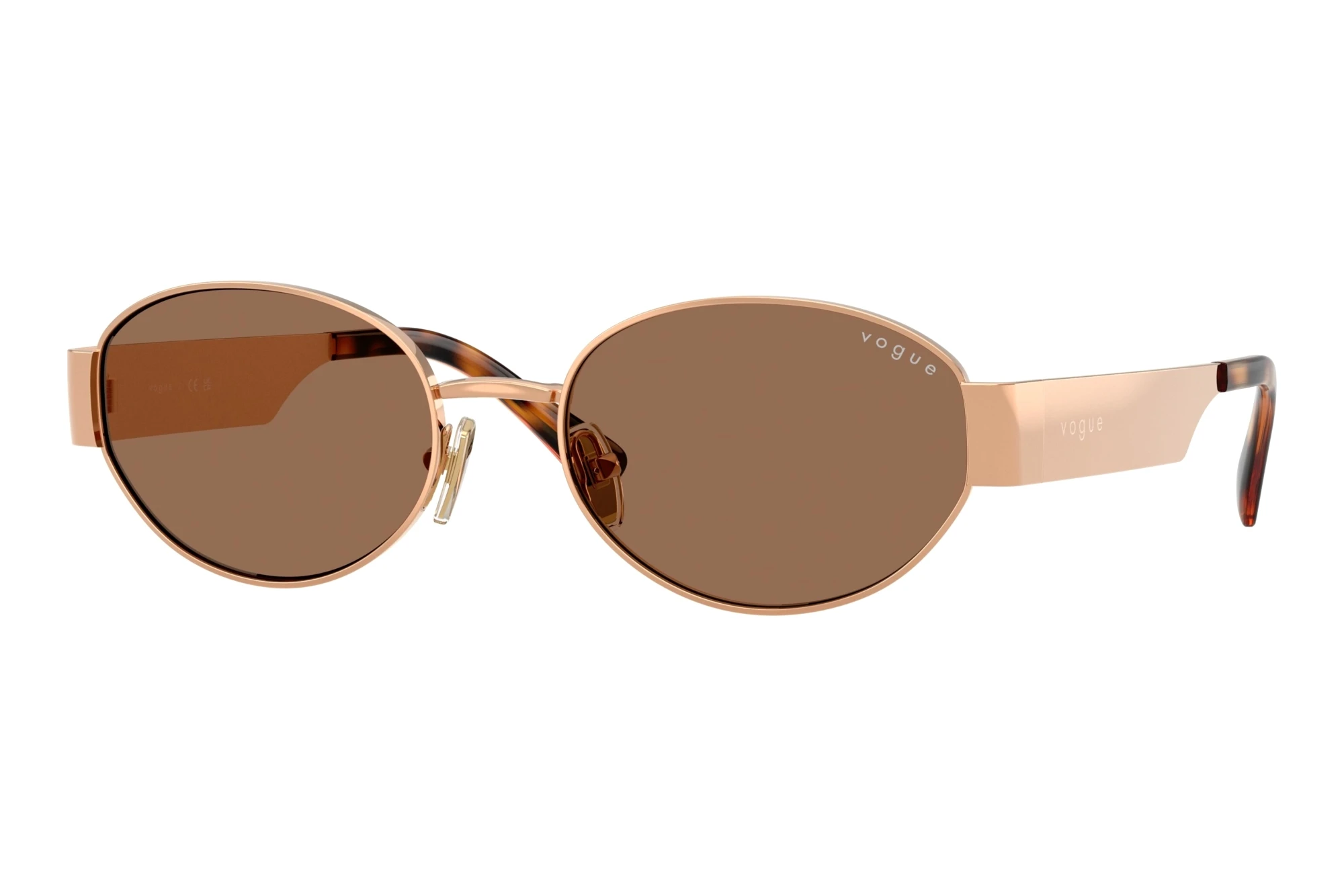Vogue Eyewear VO4362S 515273 Dark BrownRose Gold Vogue Eyewear VO4362S 515273 Dark BrownRose Gold
