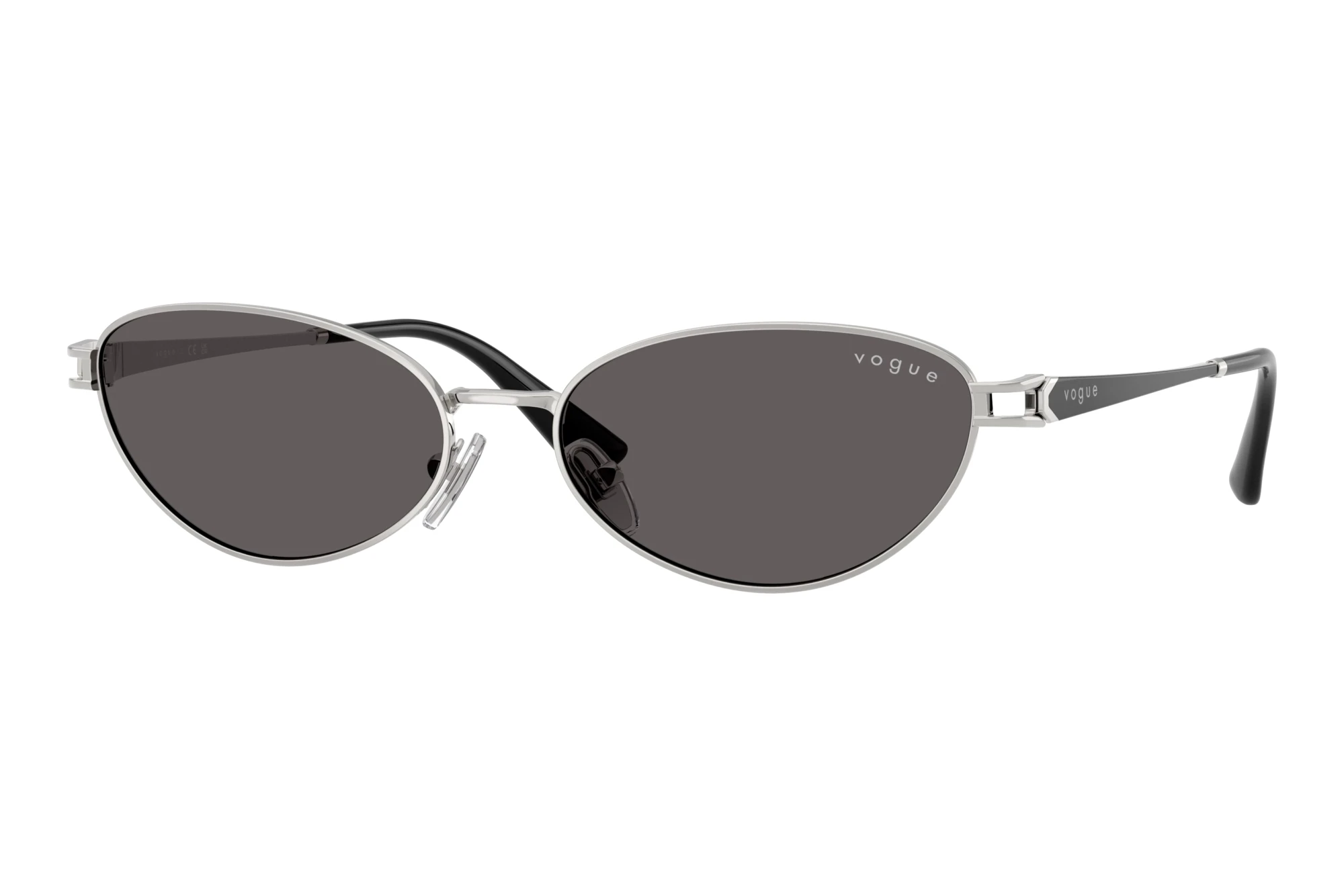 Vogue Eyewear VO4369S 323/87 Black SmokeSilver Vogue Eyewear VO4369S 323/87 Black SmokeSilver