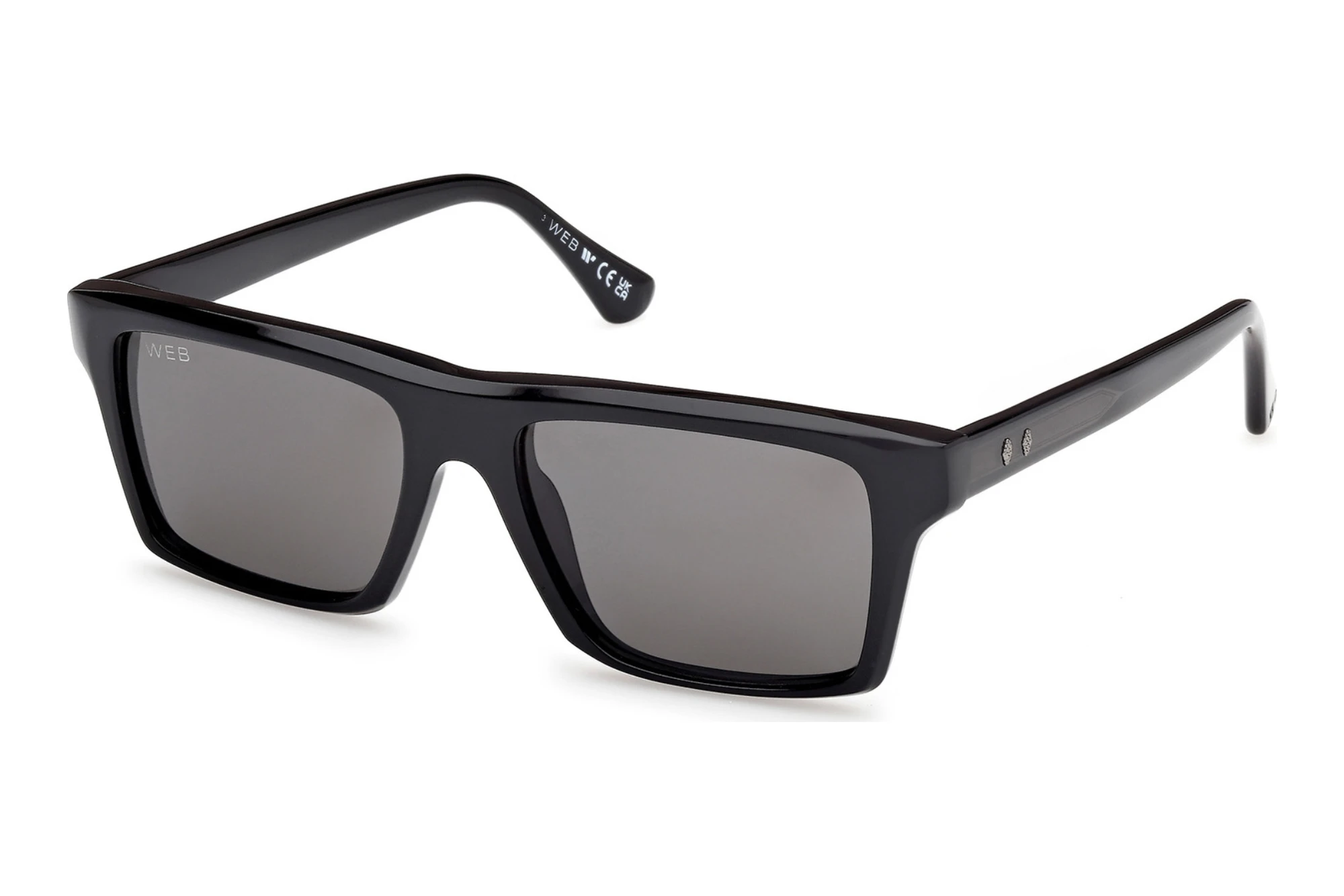 Web Eyewear WE0383 05D grau polarisierendSchwarz/Einfarbig Web Eyewear WE0383 05D grau polarisierendSchwarz/Einfarbig