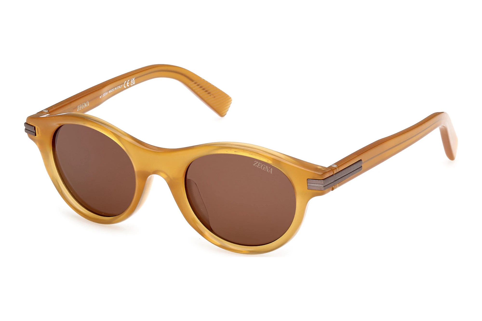 Zegna EZ0271 45E braunGlänzend Hellbraun Zegna EZ0271 45E braunGlänzend Hellbraun