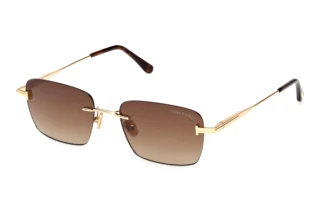 Tom Ford FT1354 30F braun verlaufendGlänzend Tiefgold
