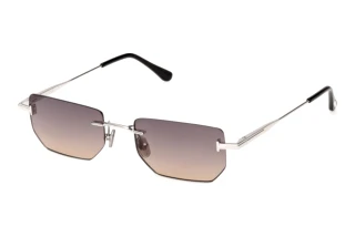 Tom Ford FT1355 16B grau verlaufendGlänzend Palladium