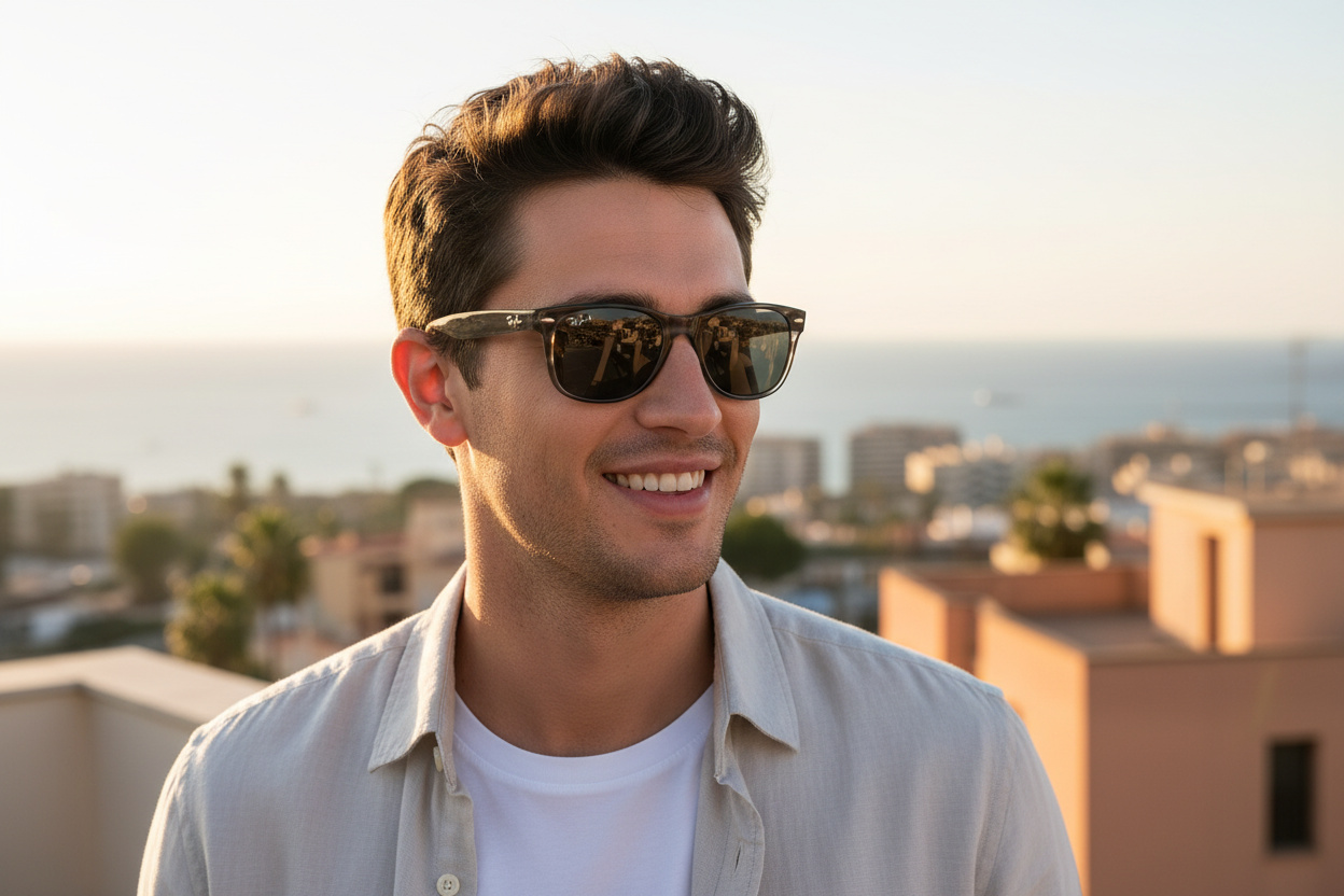 Forfra Ray-Ban NEW WAYFARER (RB2132 - 6430B1)