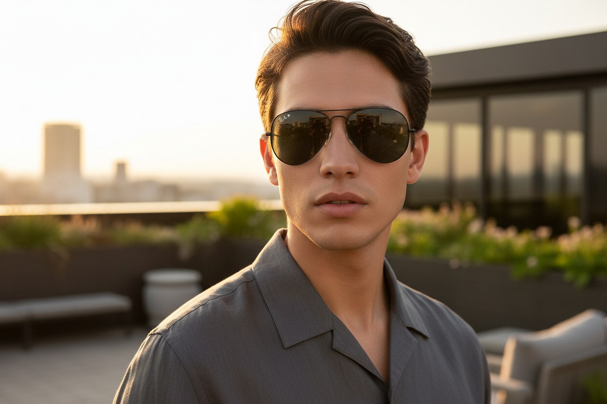 Forfra Ray-Ban AVIATOR LARGE METAL (RB3025 - 002/48)