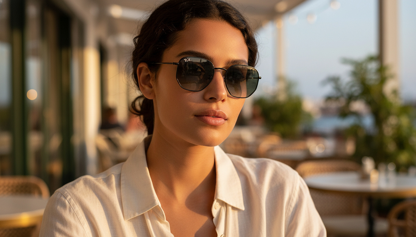 Forfra Ray-Ban HEXAGONAL (RB3548 - 002/71)