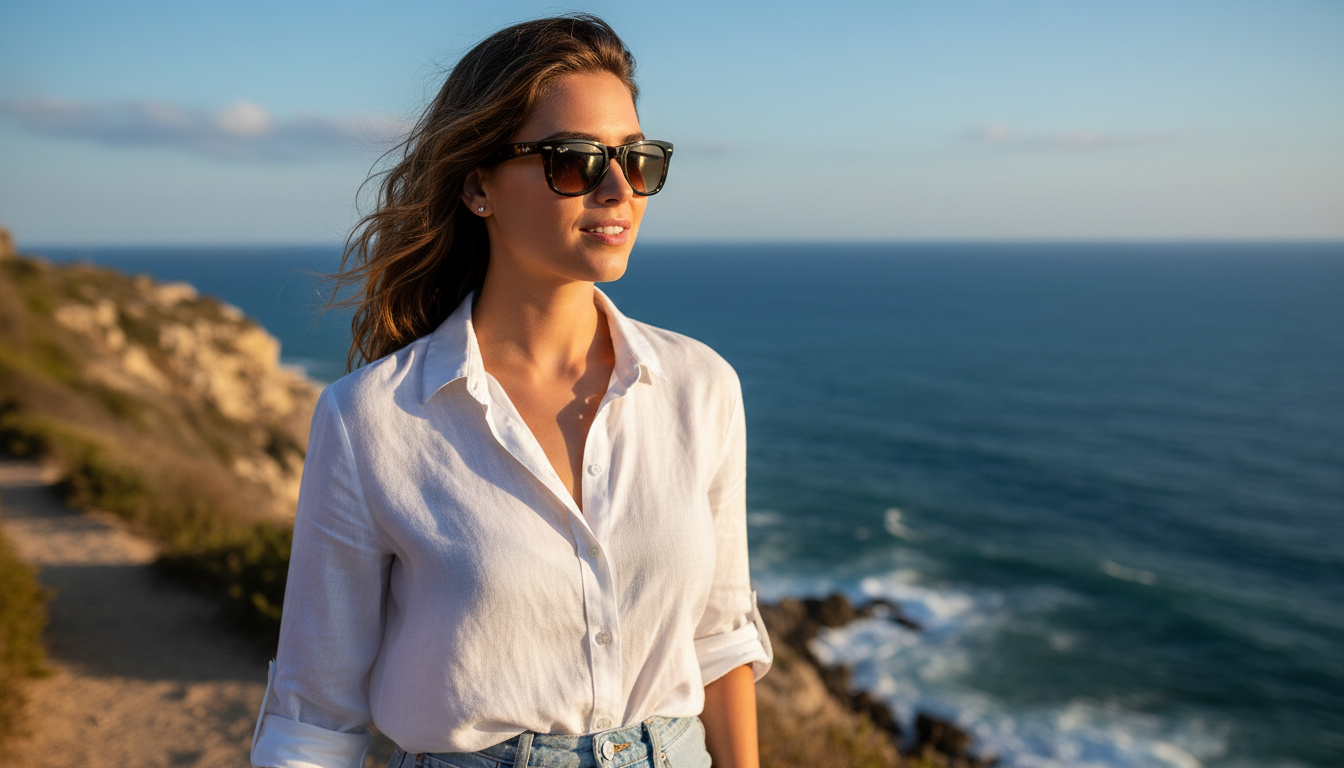 Forfra Ray-Ban FOLDING WAYFARER (RB4105 - 710/51)