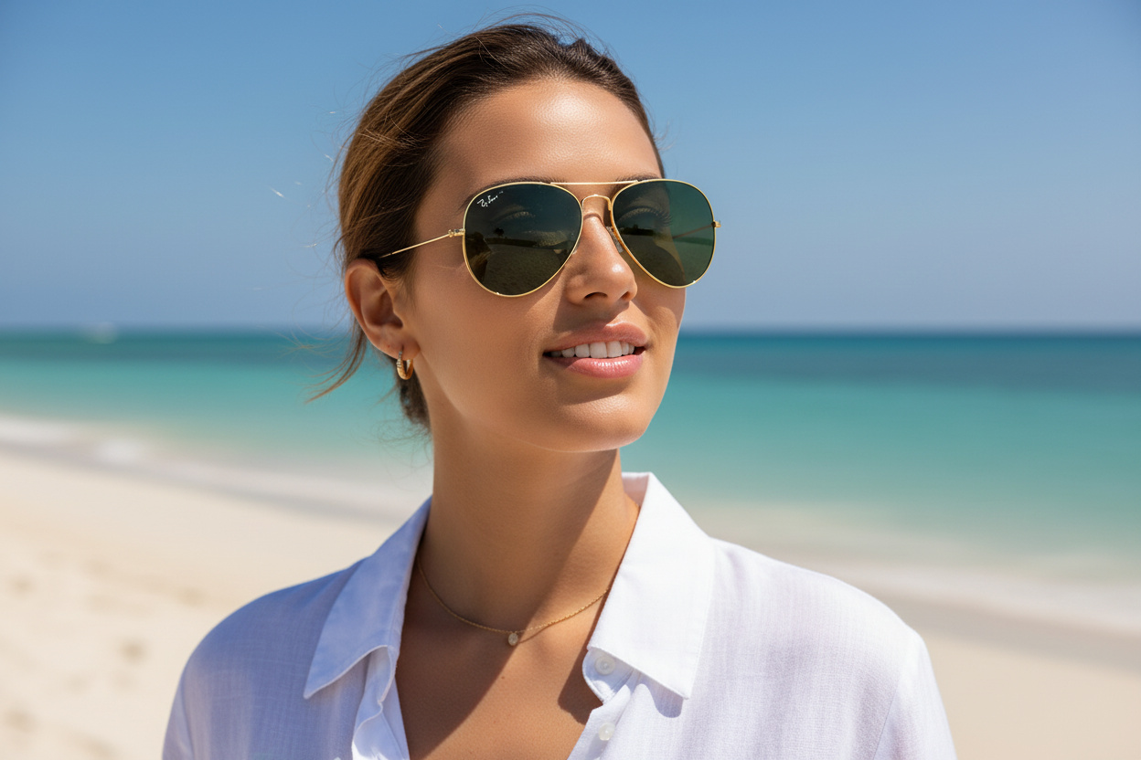 Forfra Ray-Ban AVIATOR LARGE METAL II (RB3026 - L2846)