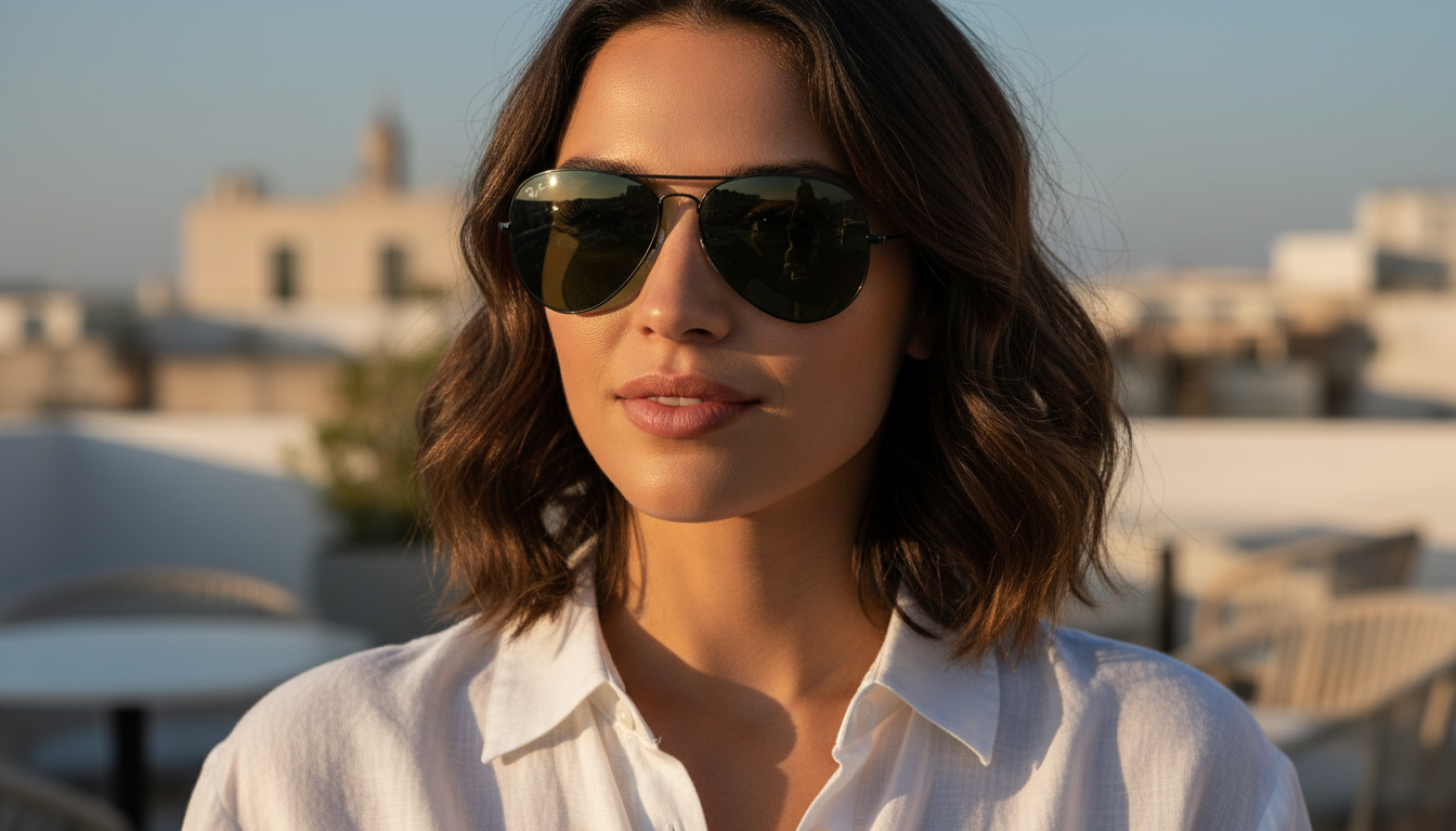 Forfra Ray-Ban AVIATOR LARGE METAL II (RB3026 - L2821)