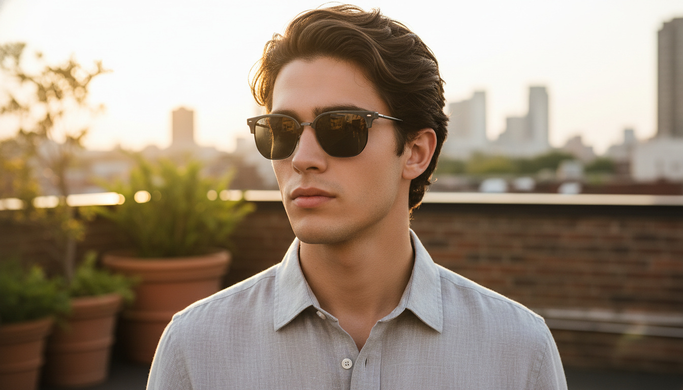 Forfra Ray-Ban NEW CLUBMASTER (RB4416 - 6653B1)