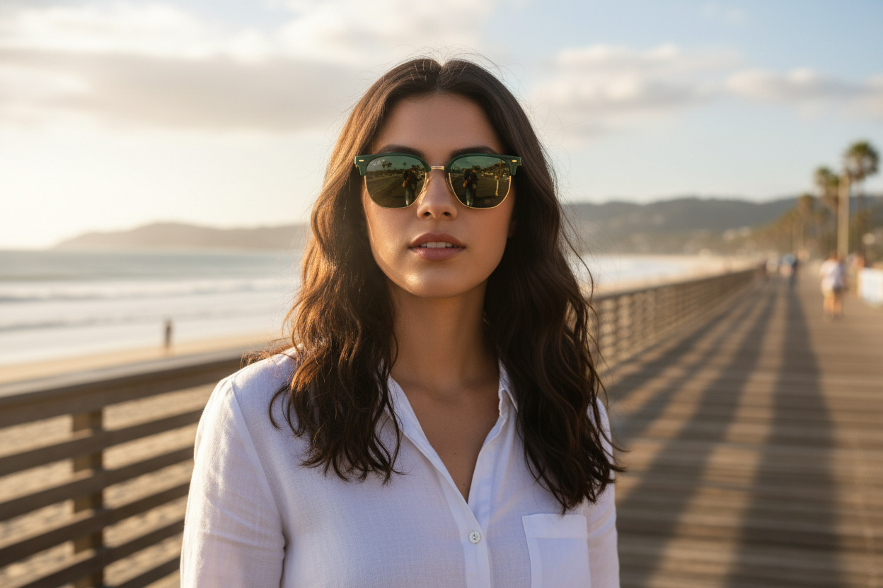 Forfra Ray-Ban NEW CLUBMASTER (RB4416 - 6655G4)