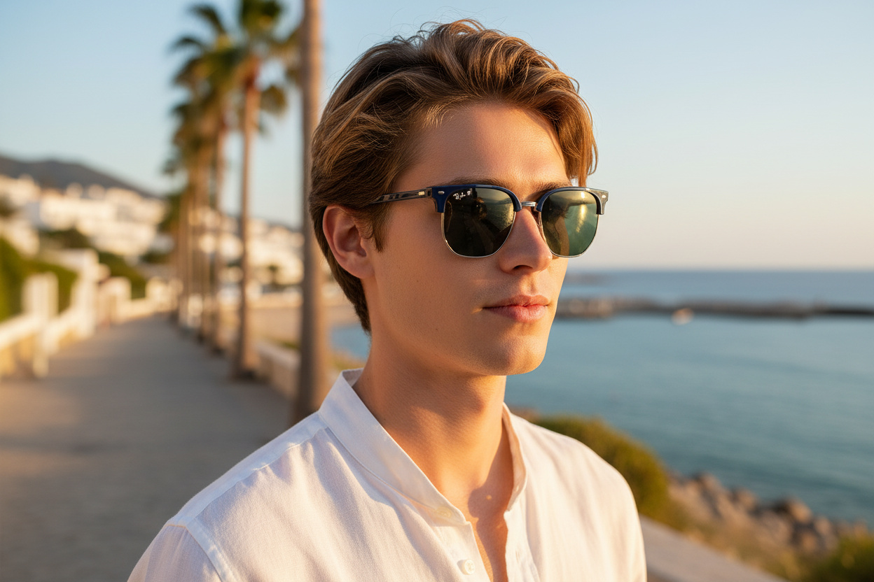 Forfra Ray-Ban NEW CLUBMASTER (RB4416 - 6656G6)