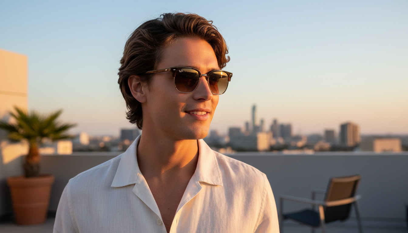 Forfra Ray-Ban NEW CLUBMASTER (RB4416 - 710/51)