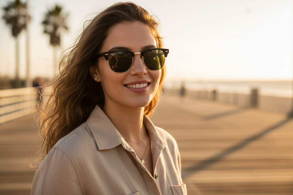 Forfra Ray-Ban CLUBMASTER (RB3016 - W0365)