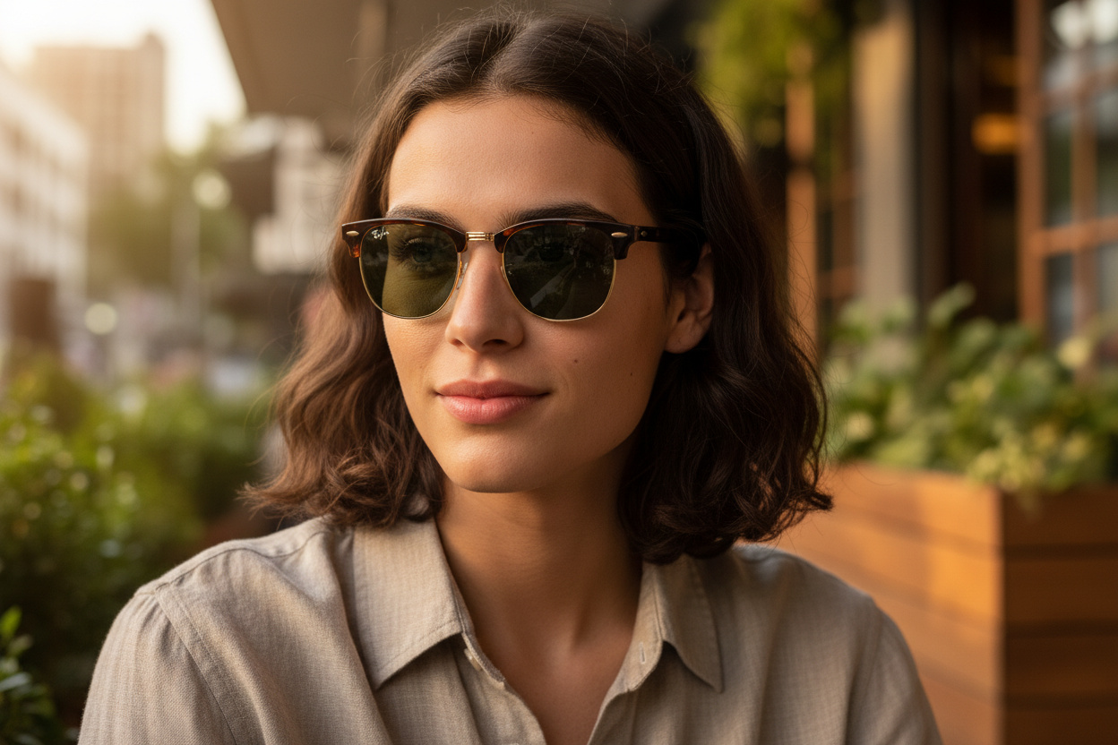 Forfra Ray-Ban CLUBMASTER (RB3016 - W0366)