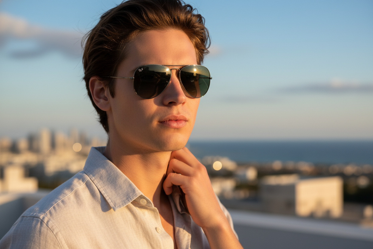 Forfra Ray-Ban AVIATOR LARGE METAL (RB3025 - 004/71)