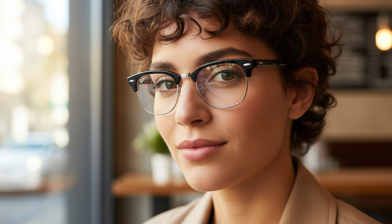 Forfra Ray-Ban CLUBMASTER (RX5154 - 2000)