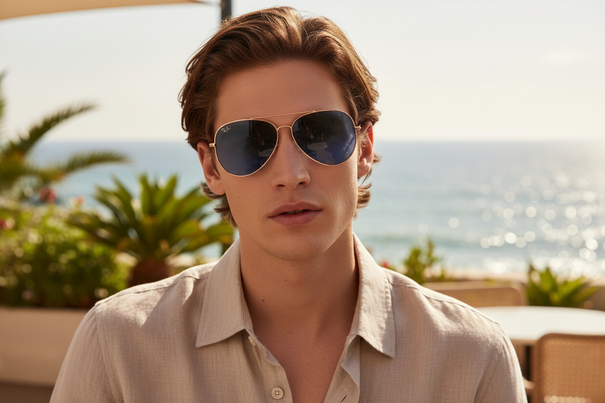 Forfra Ray-Ban AVIATOR REVERSE (RBR0101S - 92023A)