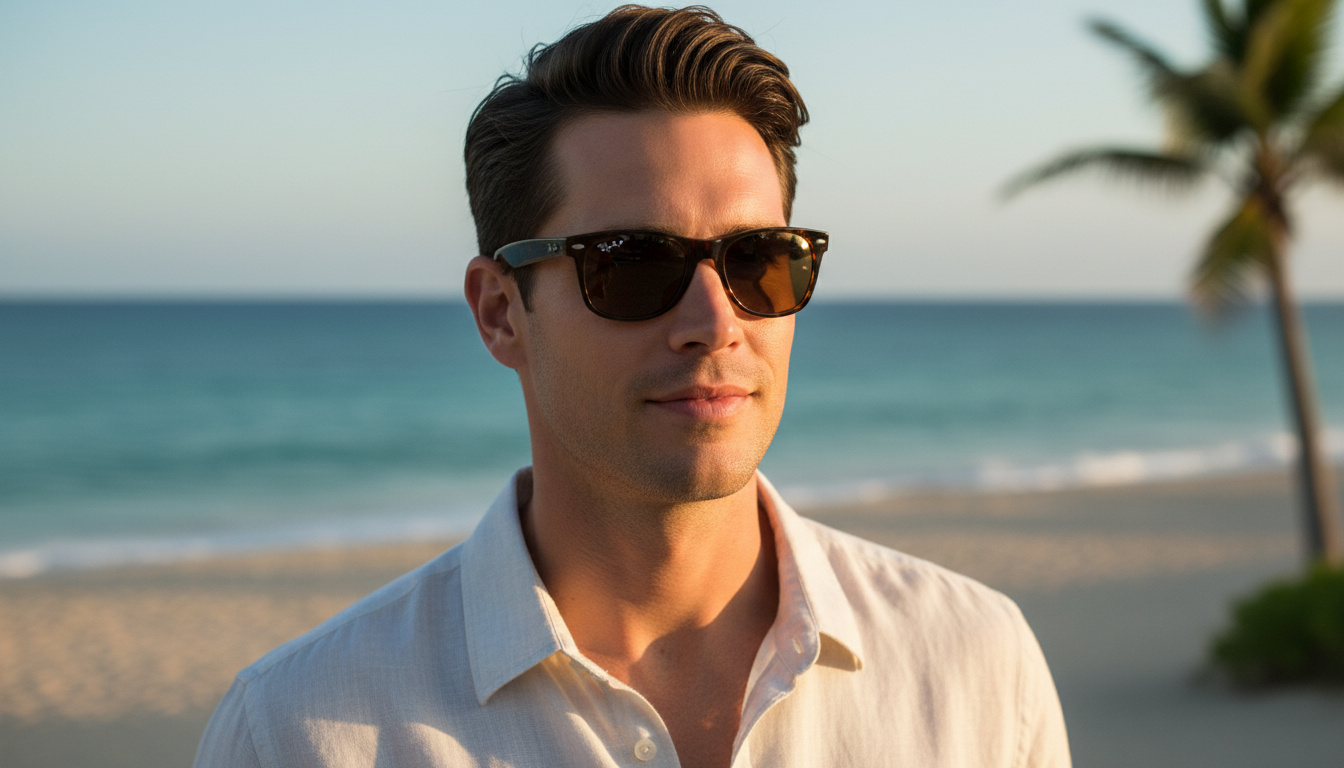 Forfra Ray-Ban NEW WAYFARER (RB2132 - 902/57)